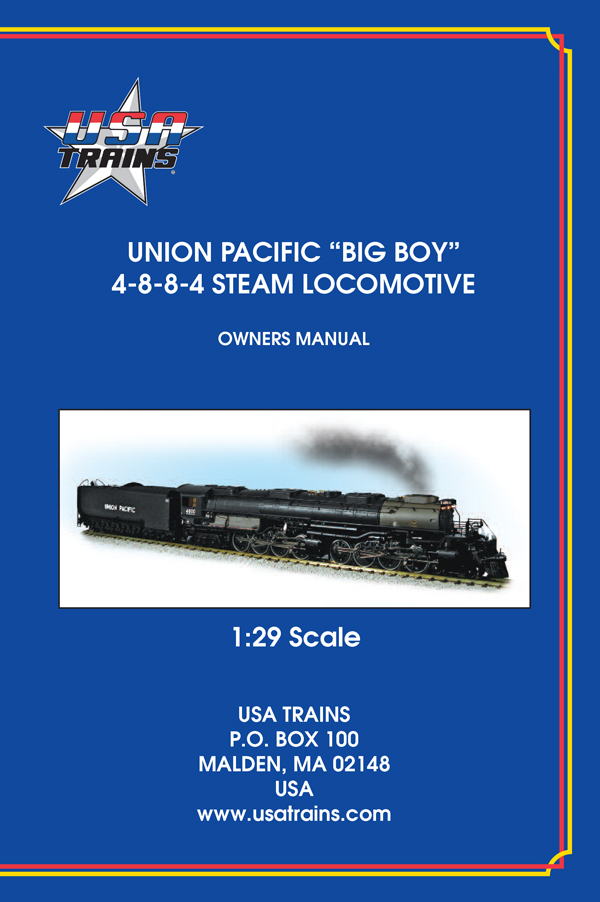 BIG BOY MANUAL (PRINTED COPY)