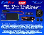 G SCALE SOUND KIT SPECIFY LOCO SOUND?