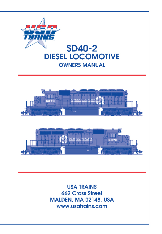 SD40 MANUAL