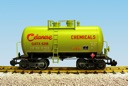 CELANESE CHEMICALS 29' BEER CAN TANK GREEN