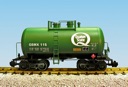 QUAKER STATE 29' BEER CAN TANK GREEN
