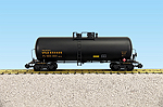 UTLX 42' TANK CAR BLACK/YELLOW PRINTING