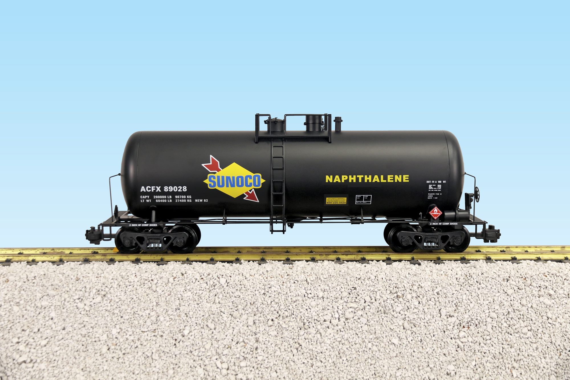 SUNOCO 42 TANK CAR BLACK