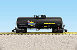 SUNOCO 42' TANK CAR BLACK