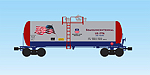 PATRIOTIC (FLAG) 42' TANK CAR SILVER/RED/BLUE