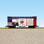 THE DECLARATION OF INDEPENDENCE PATRIOTIC CAR