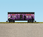 HAPPY HALLOWEEN GLOW-IN-THE-DARK BUNK CAR