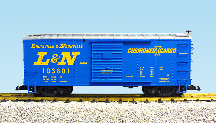 LOUISVILLE & NASHVILLE STEEL BOXCAR #103807 BLUE