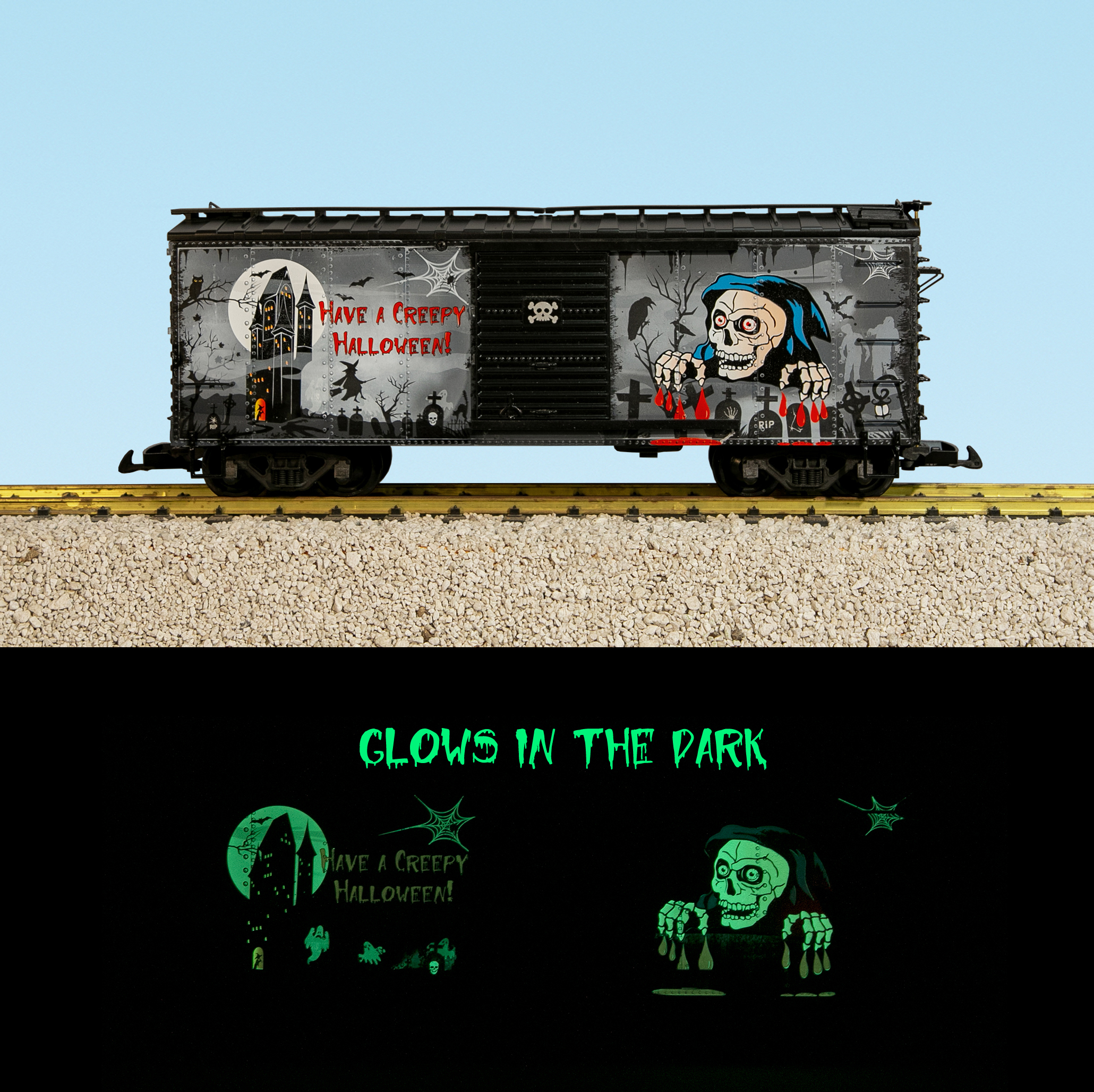 CREEPY HALLOWEEN GLOW-IN-DARK BC