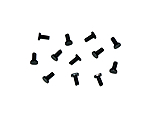 HUDSON TENDER BOTTOM PLATE SCREWS (12)