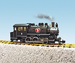 GREAT NORTHERN #9 DOCKSIDE 0-6-0T LOCO W/SMOKE & SOUND