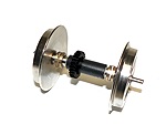 PA TRACTION WHEELS W/GEARS (2) FOR INNER AXLE/RUBBER TIRES
