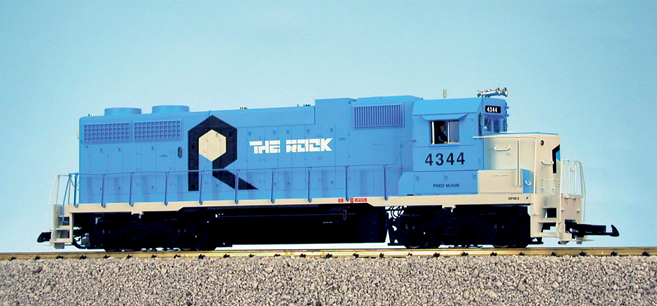 ROCK ISLAND GP38-2 BLUE/WHITE