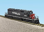 SOUTHERN PACIFIC SD40-2 GRAY/RED