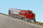 SANTA FE WARBONNTE F7 A UNIT CHROME