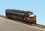 SOUTHERN PACIFIC F7 A UNIT BLACK WIDOW