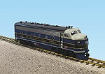 B&O F7 A UNIT BLUE/GRAY