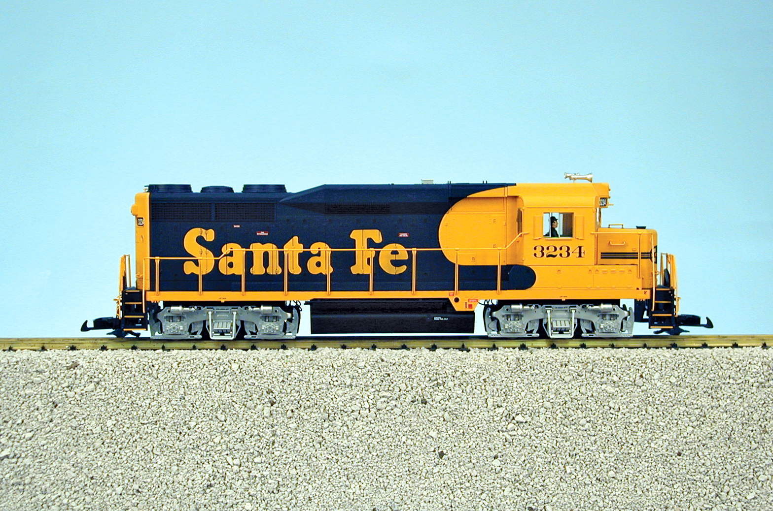 SANTA FE GP30 BLUE/YELLOW