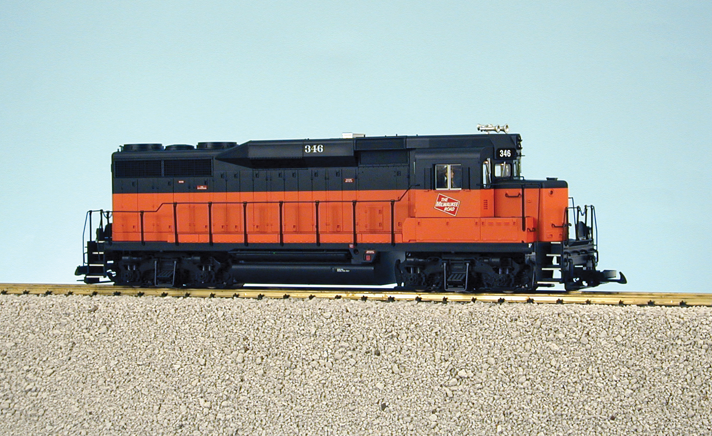 MILWAUKEE ROAD GP30 ORANGE/BLACK