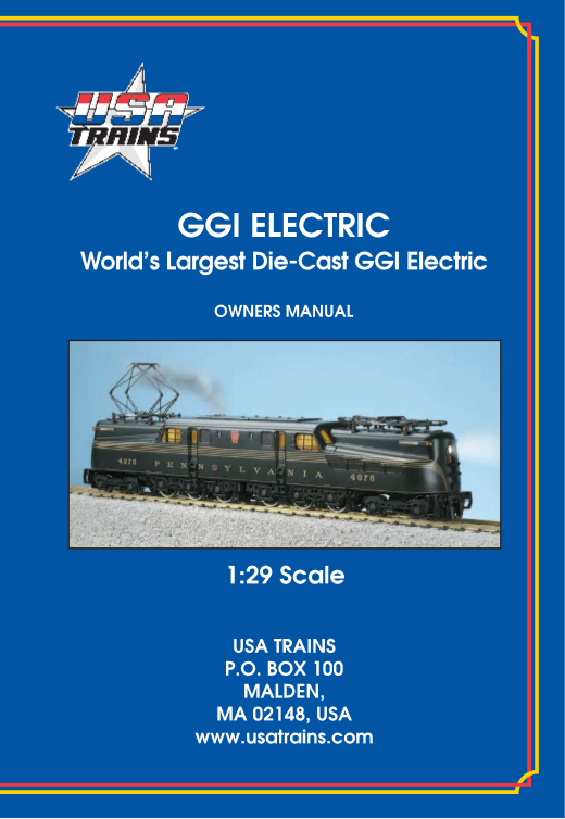 GG1 MANUAL (PRINTED COPY)