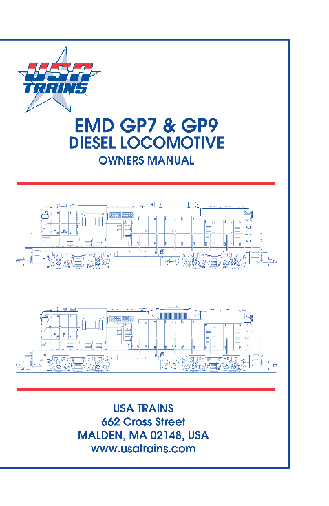 GP7/9 MANUAL
