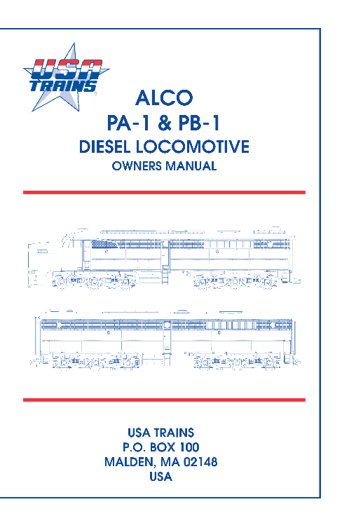 PA1 & PB1 MANUAL